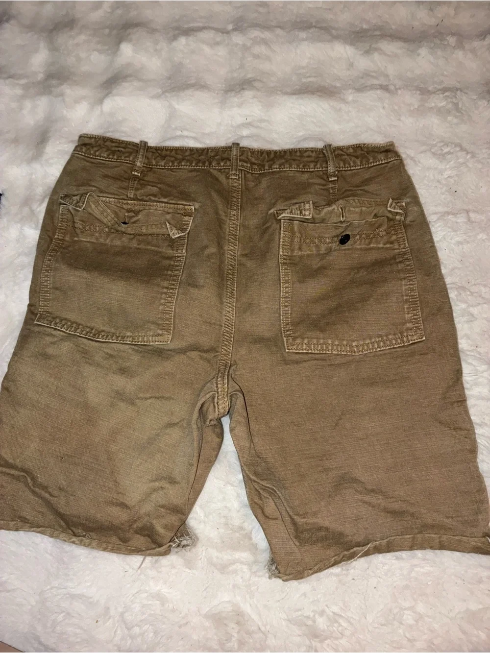 VINTAGE Abercrombie & Fitch Men's Cargo Shorts - Brown